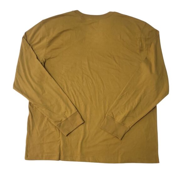 Tapenade - Eddie Bauer Men's Long Sleeve Crew Neck Cotton Classic Fit Brushed Je - Picture 2 of 3